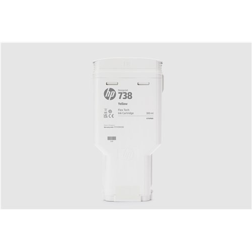 HP 738 Flex Tech Ink 300ml Yellow